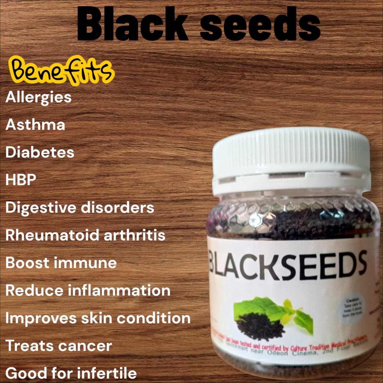 Black seeds